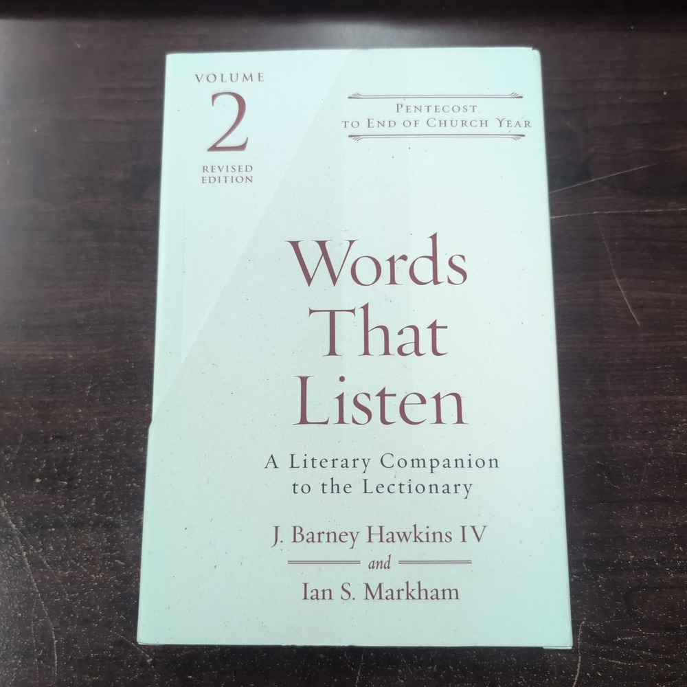 Words That Listen Literary Companion to the Lectionary Vol 1 & 2 Box Set Hawkins - Picture 4 of 5